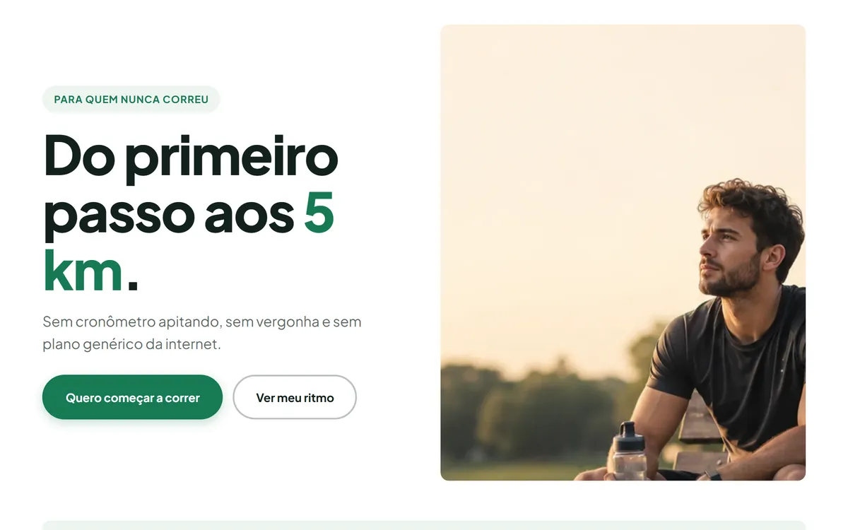Abertura do modelo Primeiros 5K